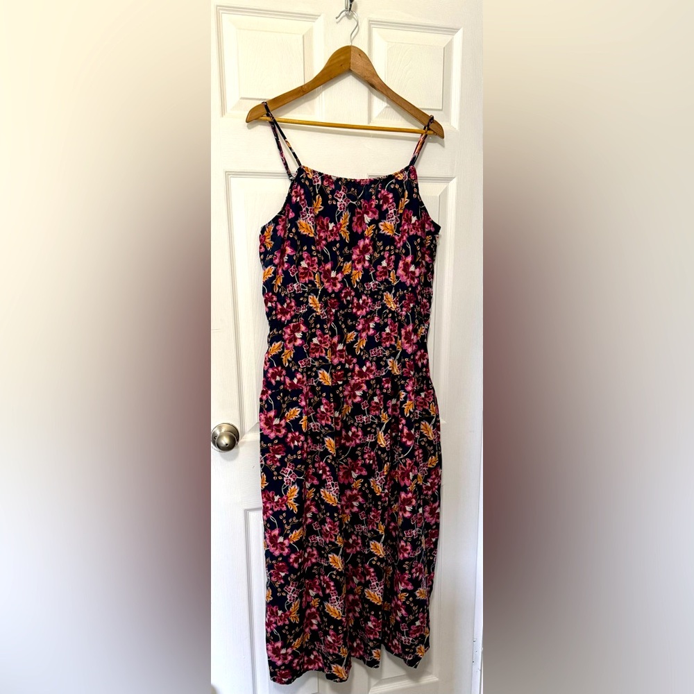 Spaghetti Strap Midi Dress